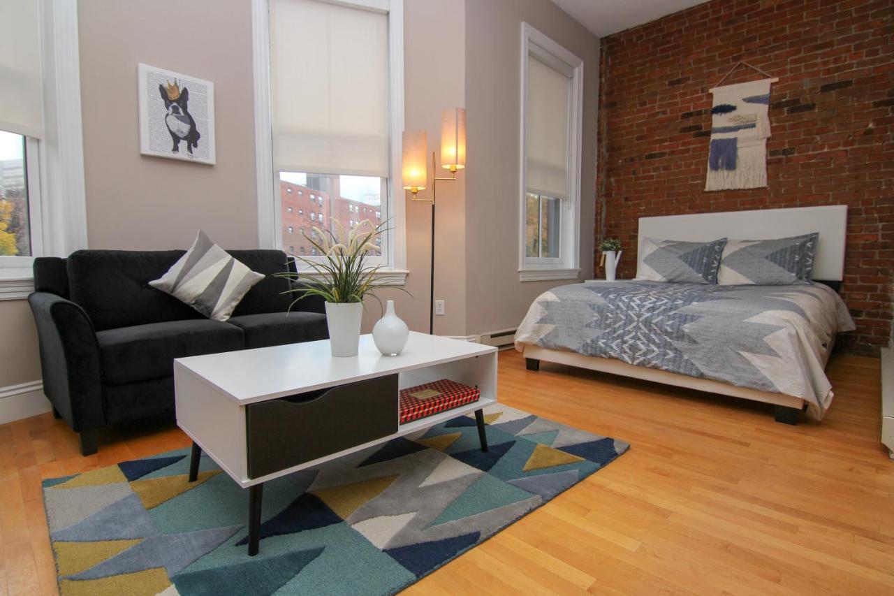 Charming Studio In Boston Brownstone, C.Ave#5 Eksteriør billede